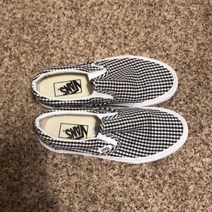 Gingham vans